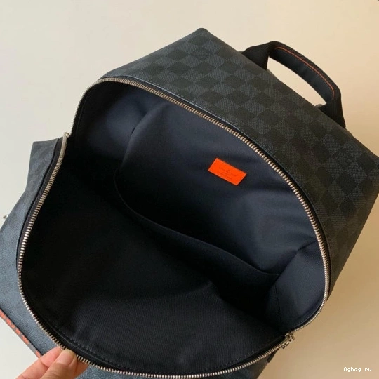 RACE DAMIER Louis DISCOVERY PM BACKPACK COBALT Vuitton 0707